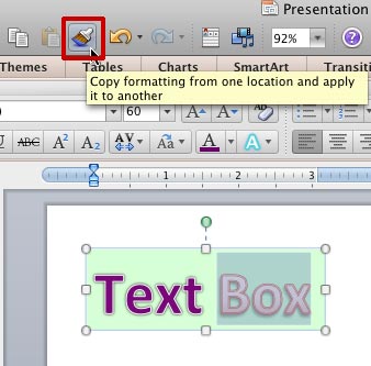 word for mac 2011 text box toolbar missing